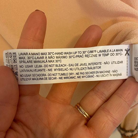 NWOT Zara Sheer Beaded Cuff Blouse - Picture 5 of 5